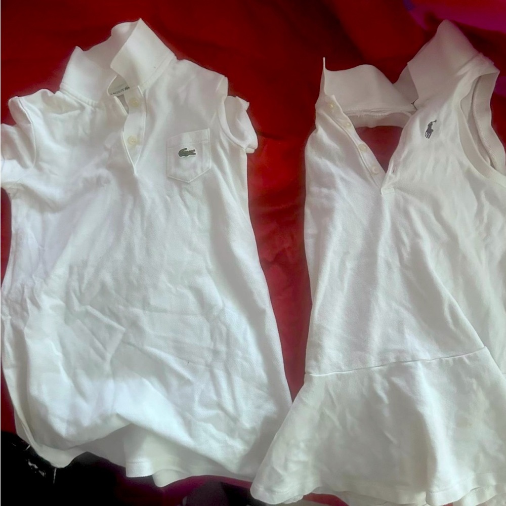 4t and 5t polo and lacoste dress